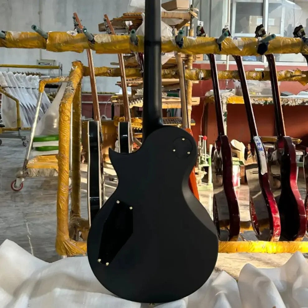 Matte Black ESP Style Guitar