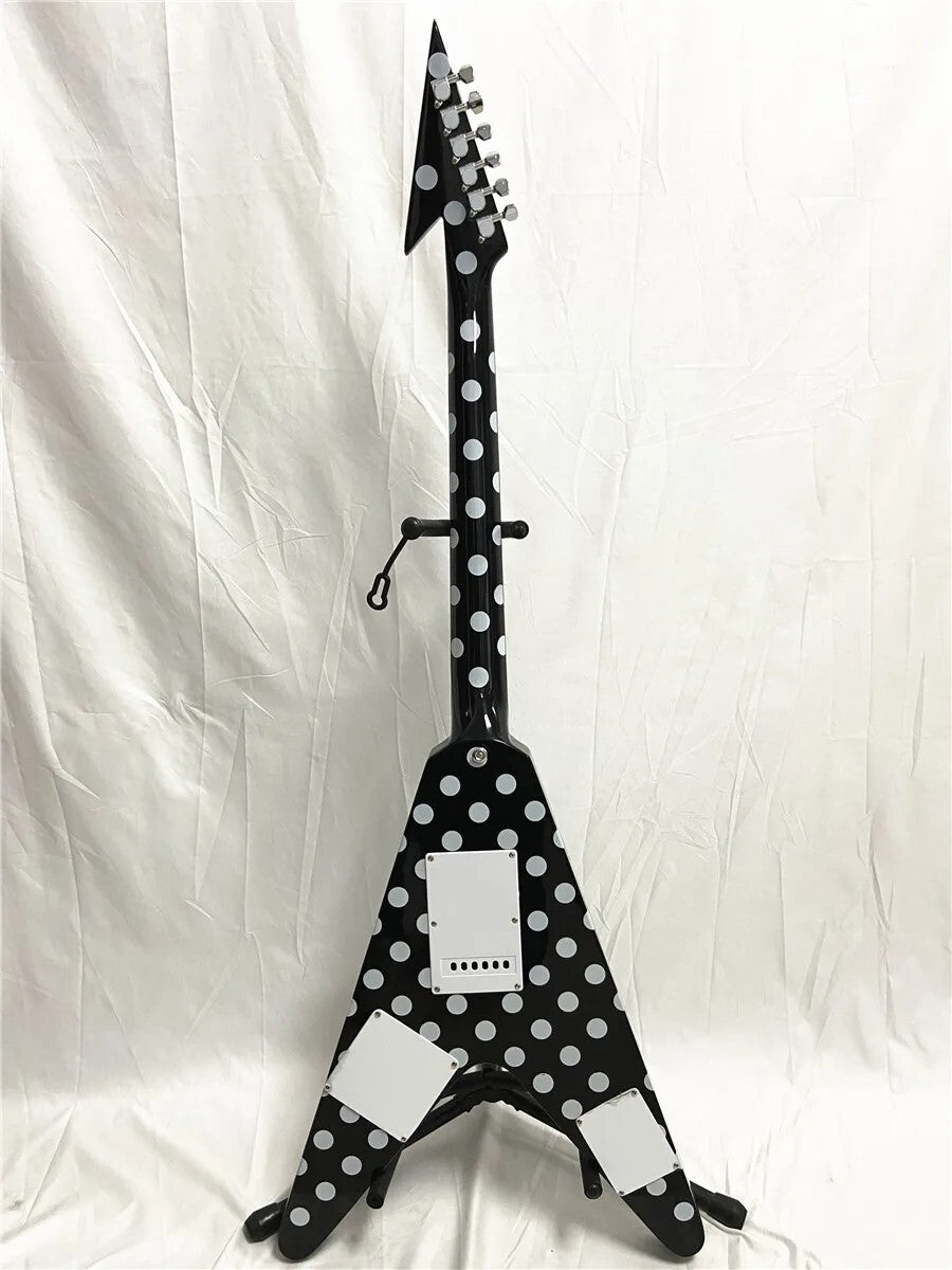 Randy Rhoads Signature Polka Dot V Style Guitar