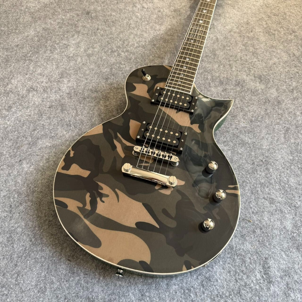 Will Adler Signature Camo ESP Style Guitar - 6 Strings