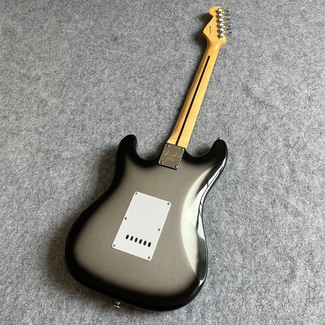 Metallic Gray Stratocaster Style Guitar