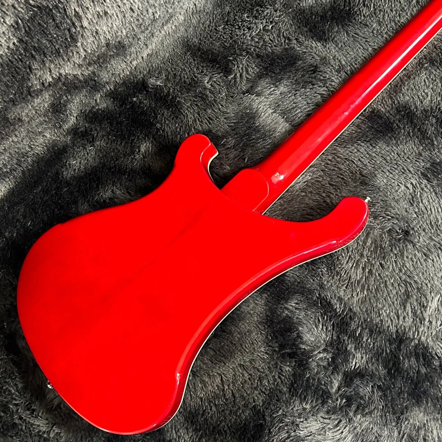 Red Rickenbacker 4003 Style Bass
