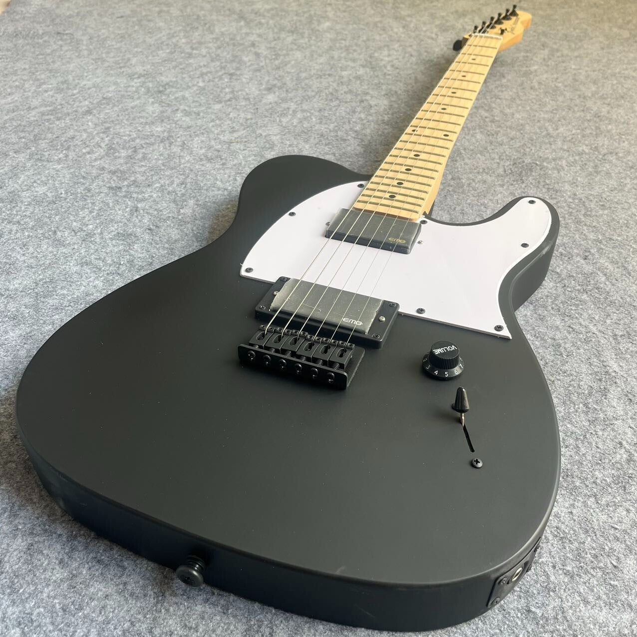 Matte Black Jim Root Signature Style Telecaster