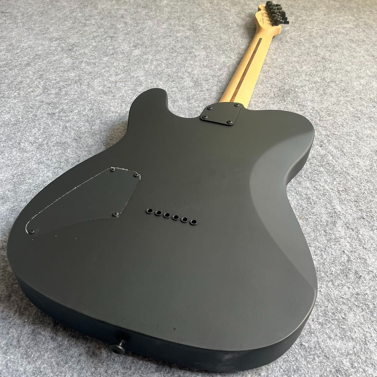 Matte Black Jim Root Signature Style Telecaster