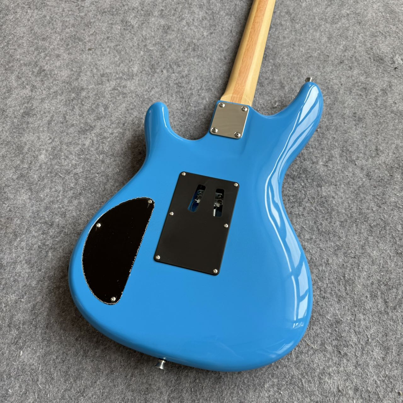 Blue Joe Satriani Ibanez Style Guitar