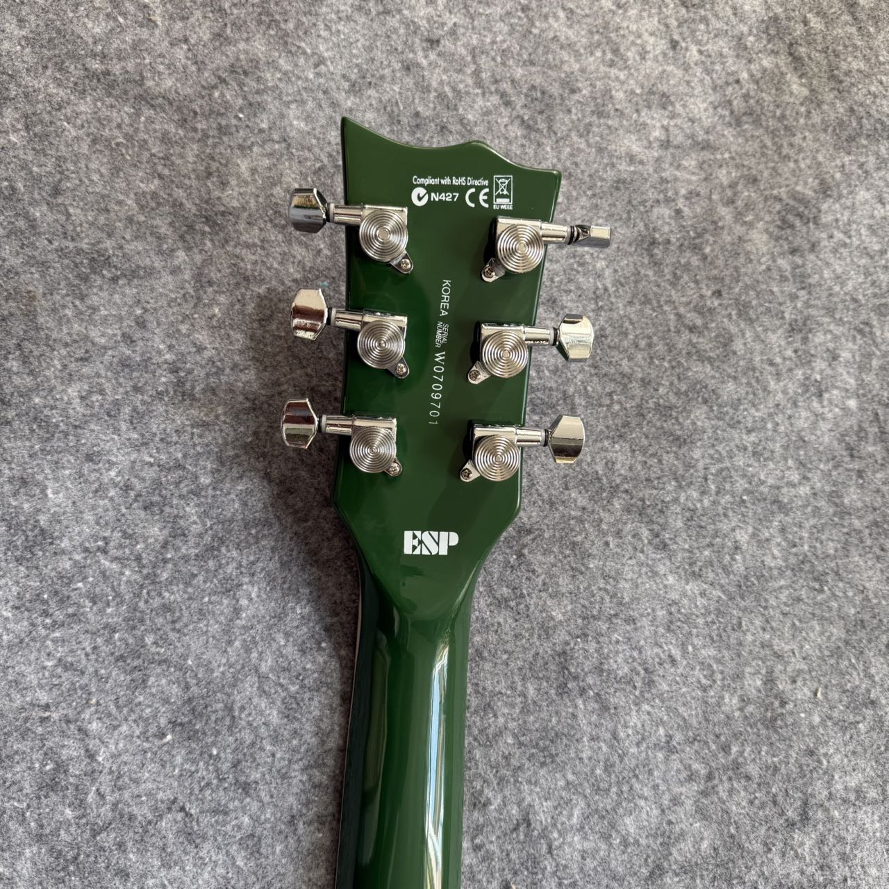 Will Adler Signature Camo ESP Style Guitar - 6 Strings