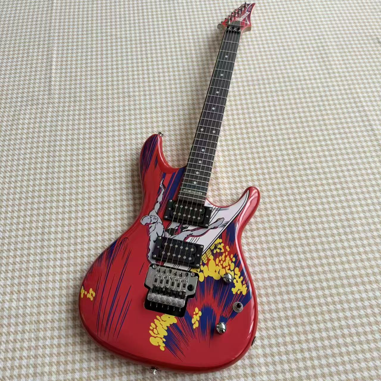 Joe Satriani Silver Surfer Ibanez Guitar