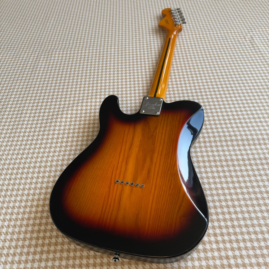 Sunburst Telecaster Deluxe Style Guitar