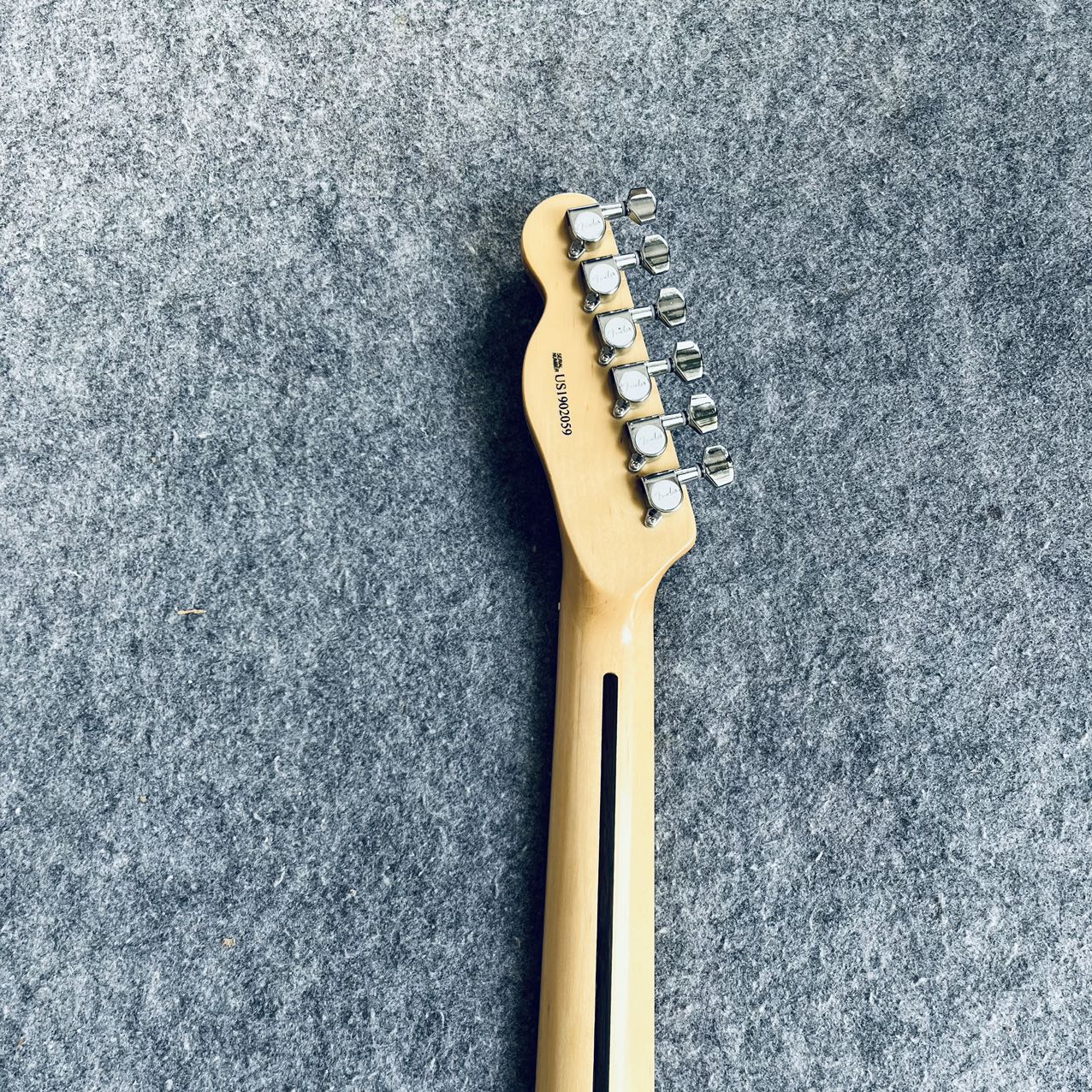 Yellow Telecaster Style Electric Guitar