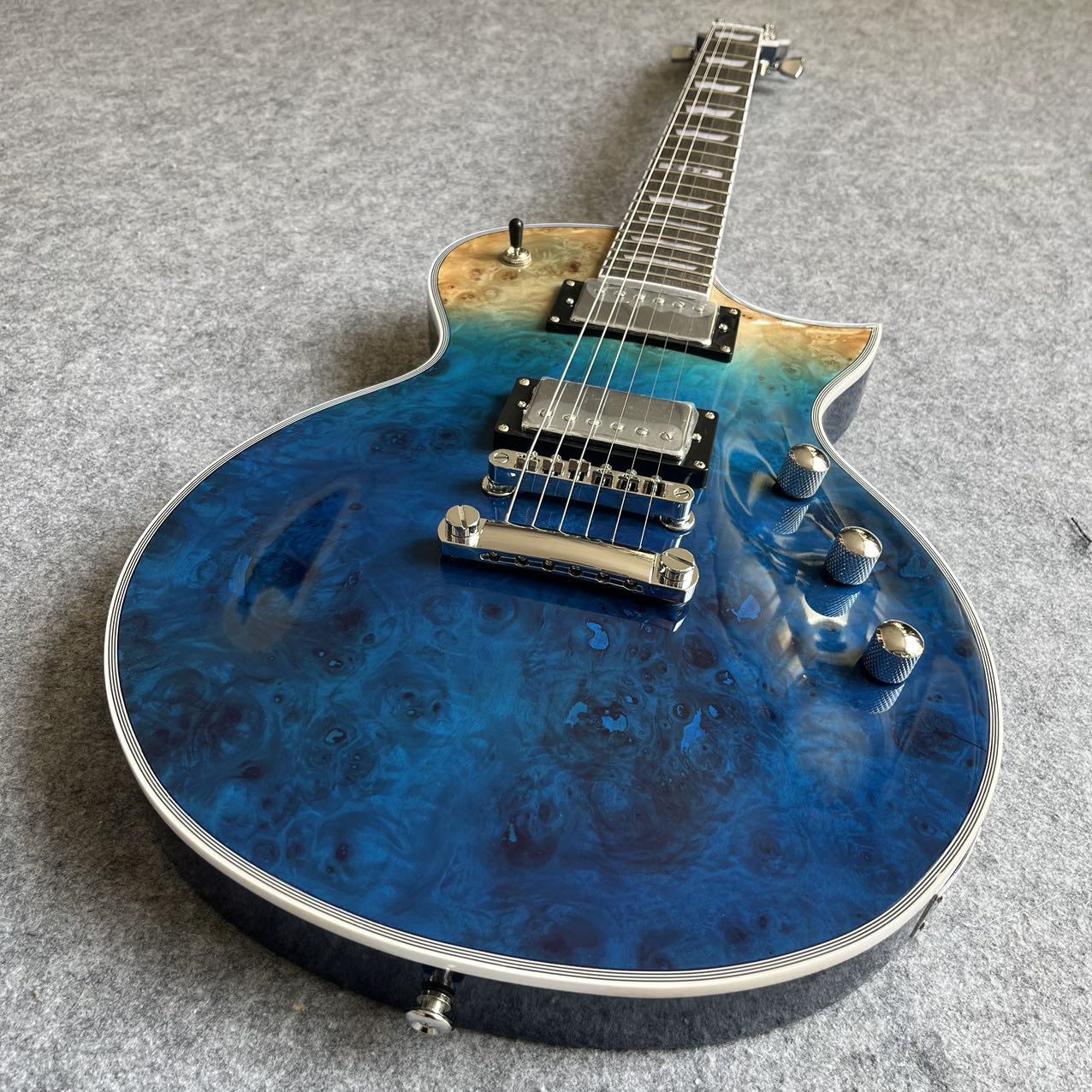 ESP E-II Eclipse Style Guitar – Blue Natural Fade – Chinese Guitars