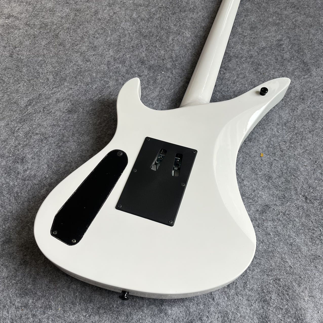 White/Black Pinstripe Synyster Gates Signature Style Guitar