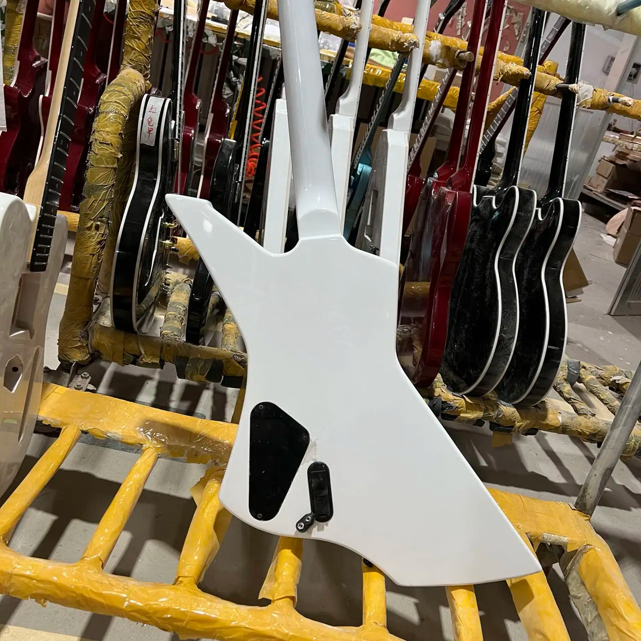 James Hetfield ESP Style Signature Guitar - Flat White Colour