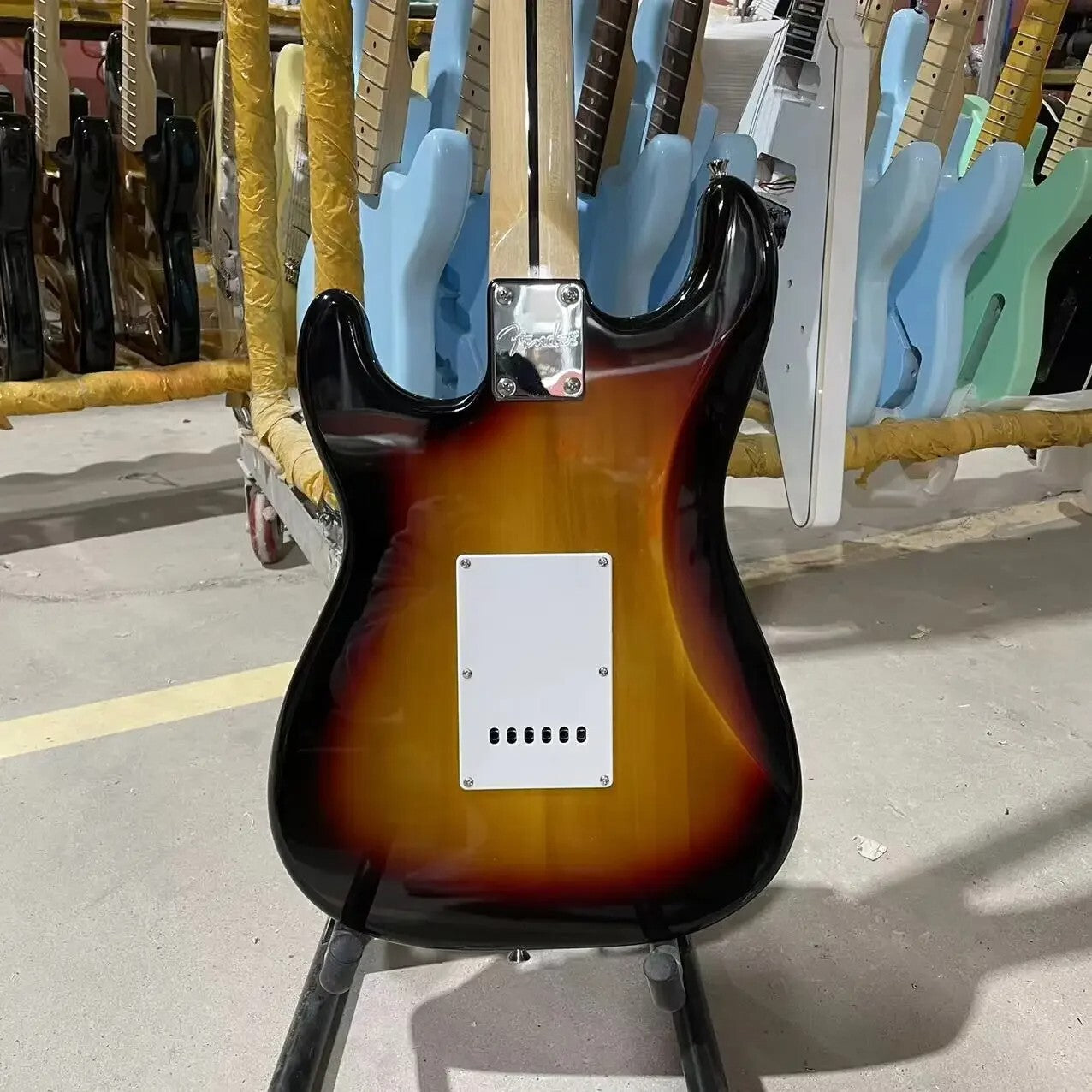 Sunburst Stratocaster Style Guitar