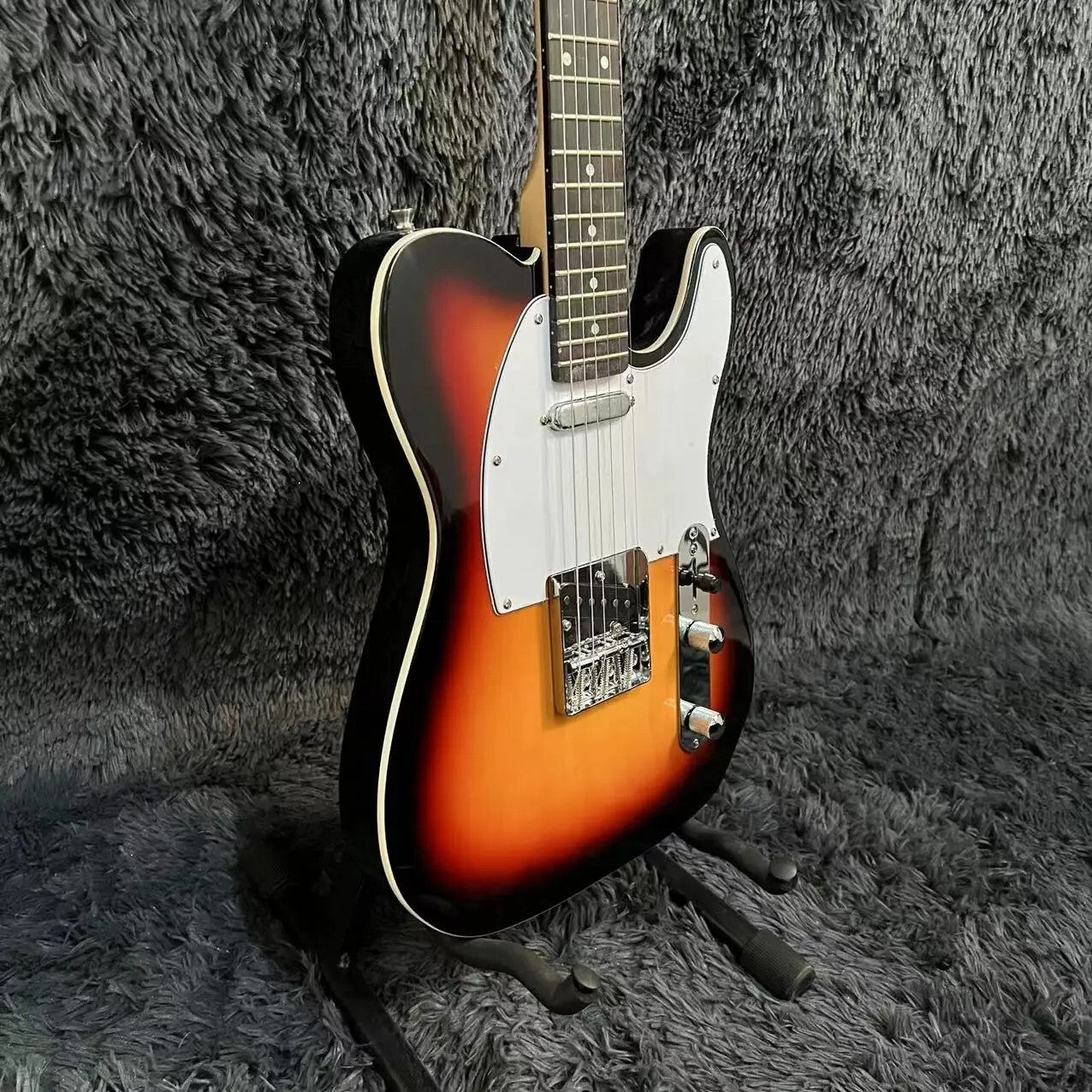 Vintage Sunburst Telecaster Style Electric Guitar
