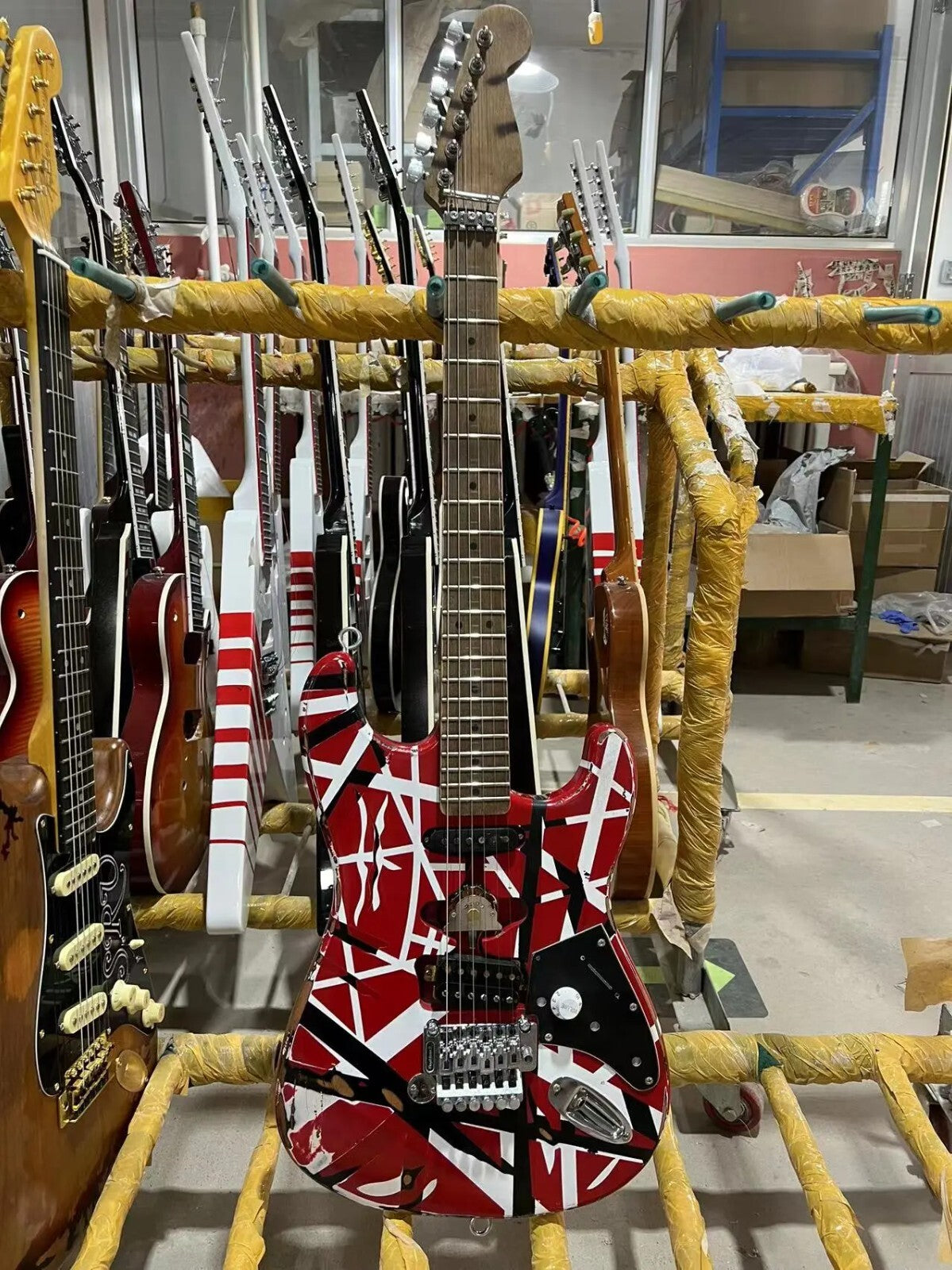 EVH Stratocaster Style Guitar