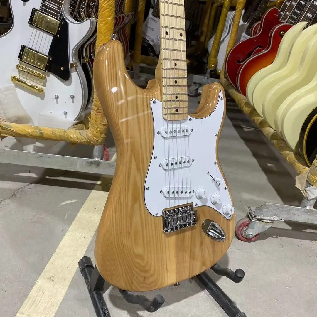 Ash/Natural Stratocaster Style Guitar