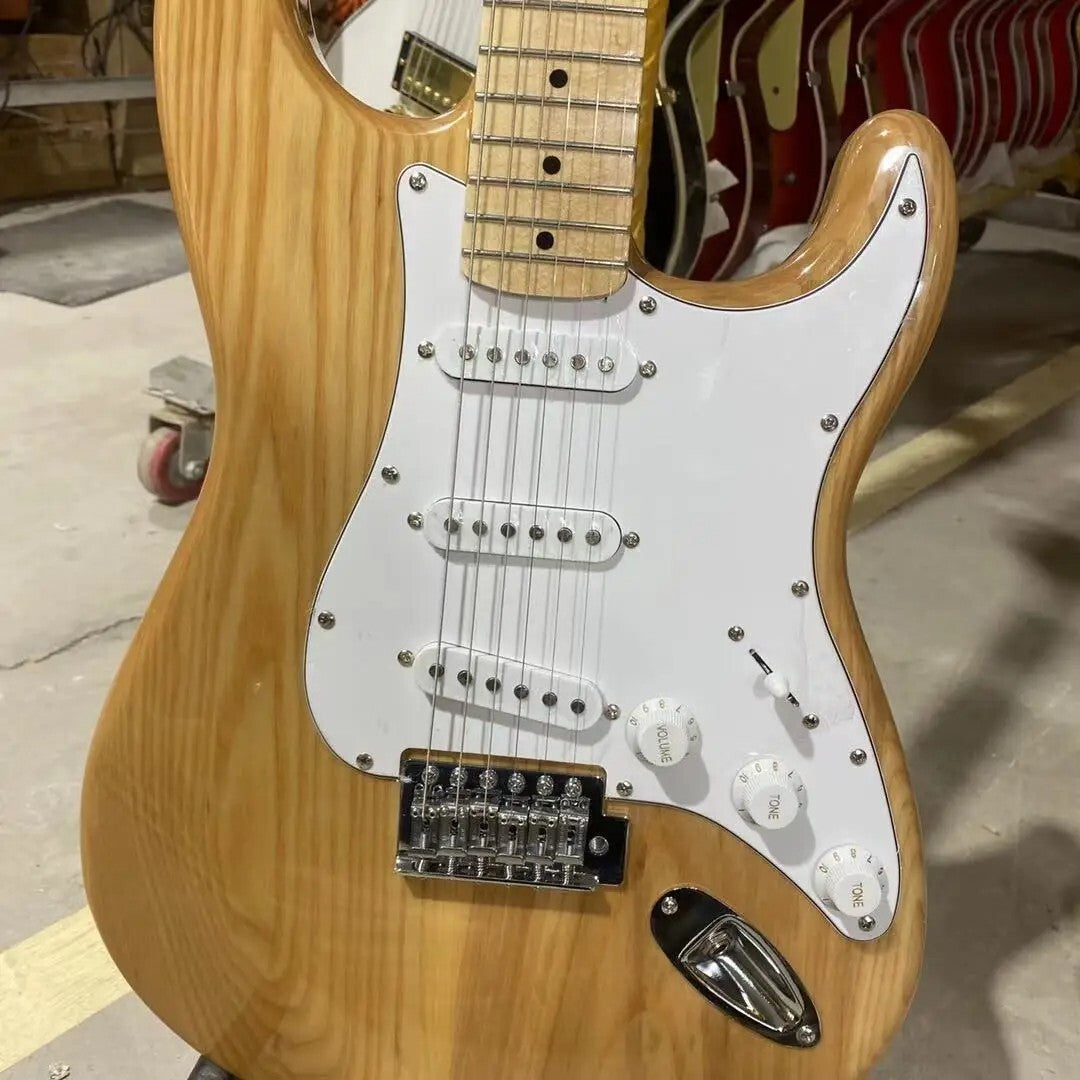 Ash/Natural Stratocaster Style Guitar