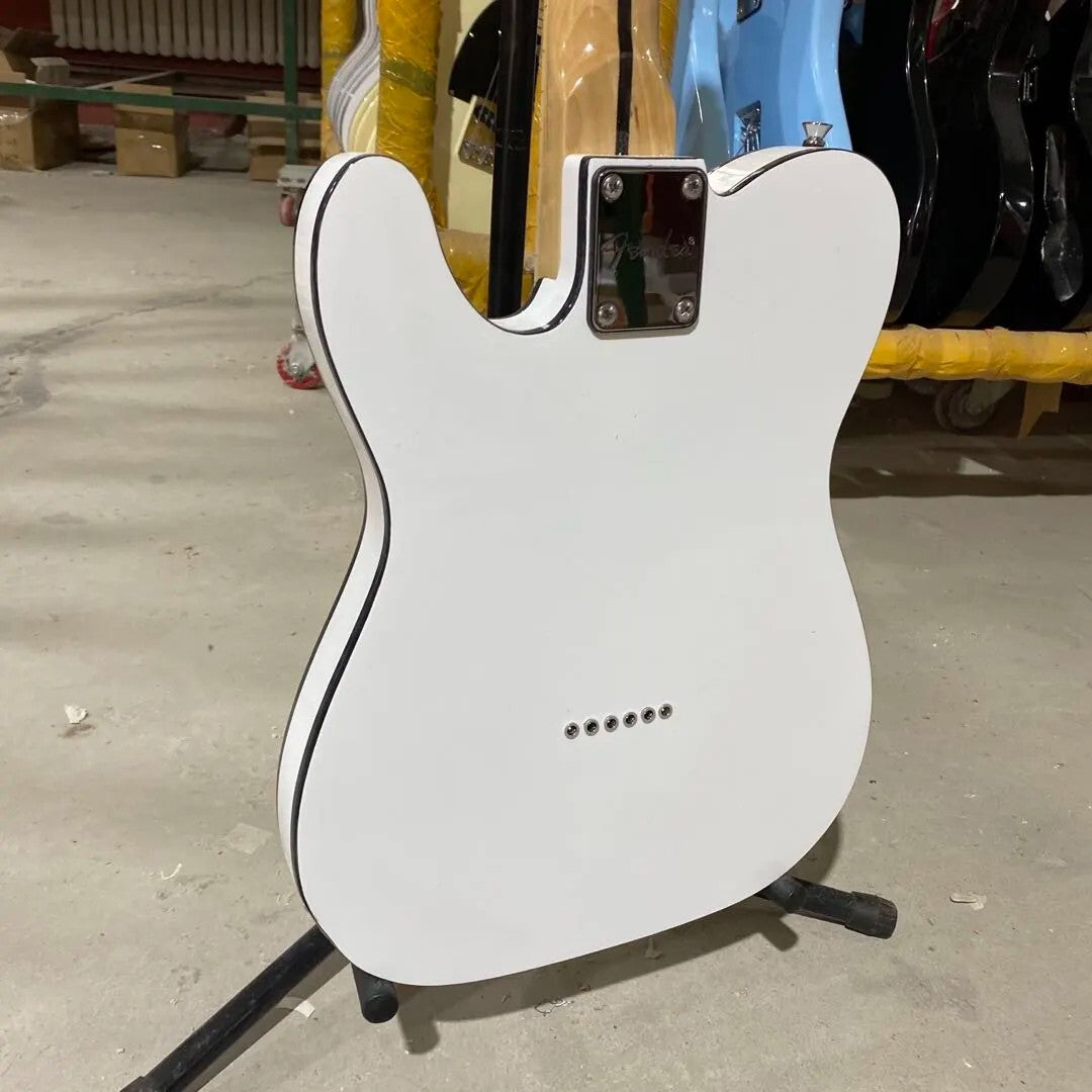 White Telecaster Style Guitar