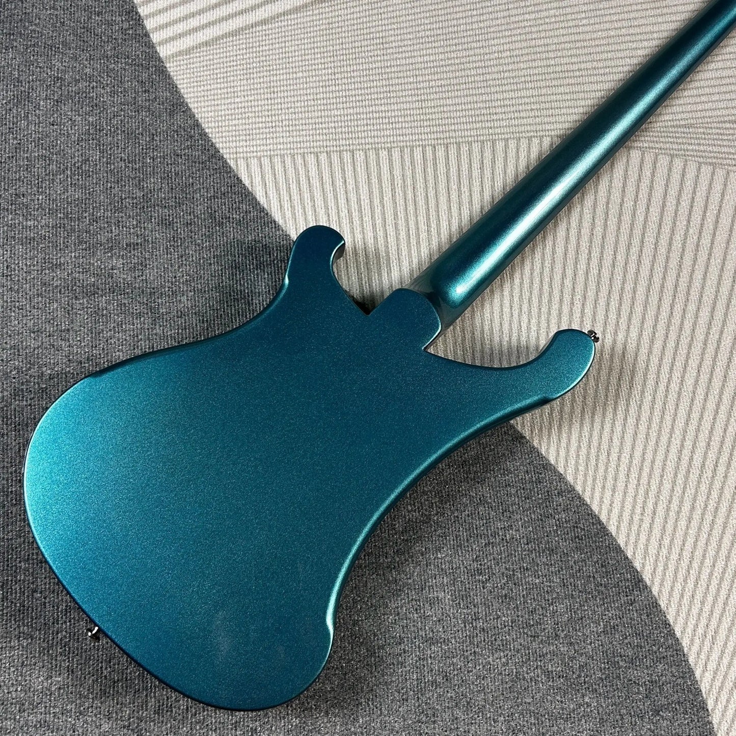 Metallic Blue Rickenbacker 4003 Style Bass