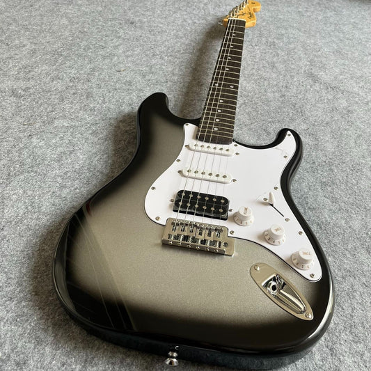 Metallic Gray Stratocaster Style Guitar