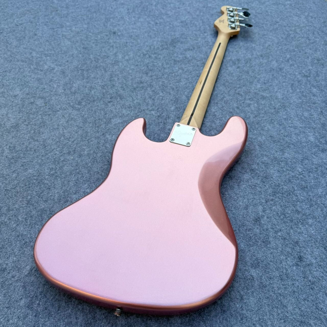 Pink Fender Jazz Style Bass