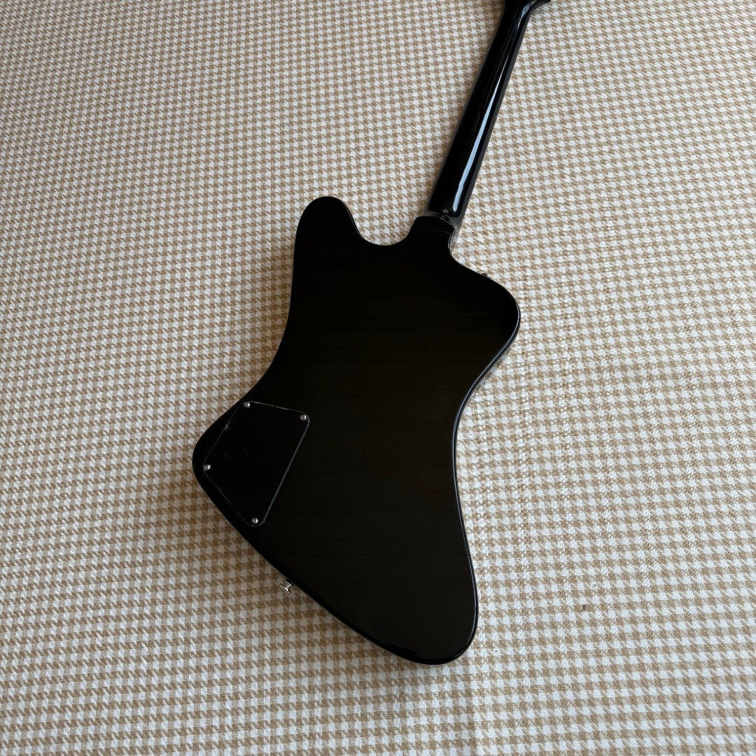 Black Gibson Firebird Style Guitar