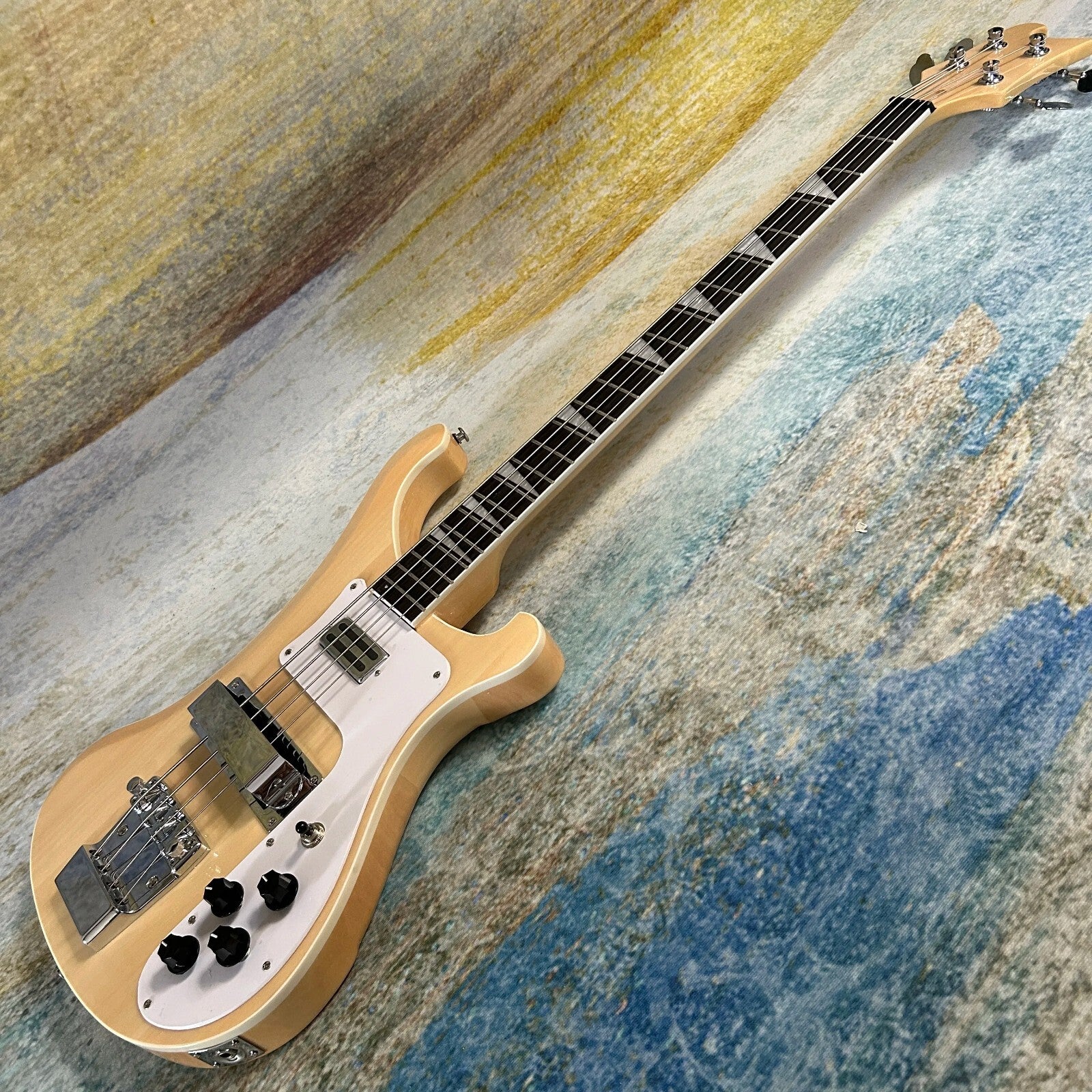 Burlywood Rickenbacker 4003 Style Bass – Chinese Guitars