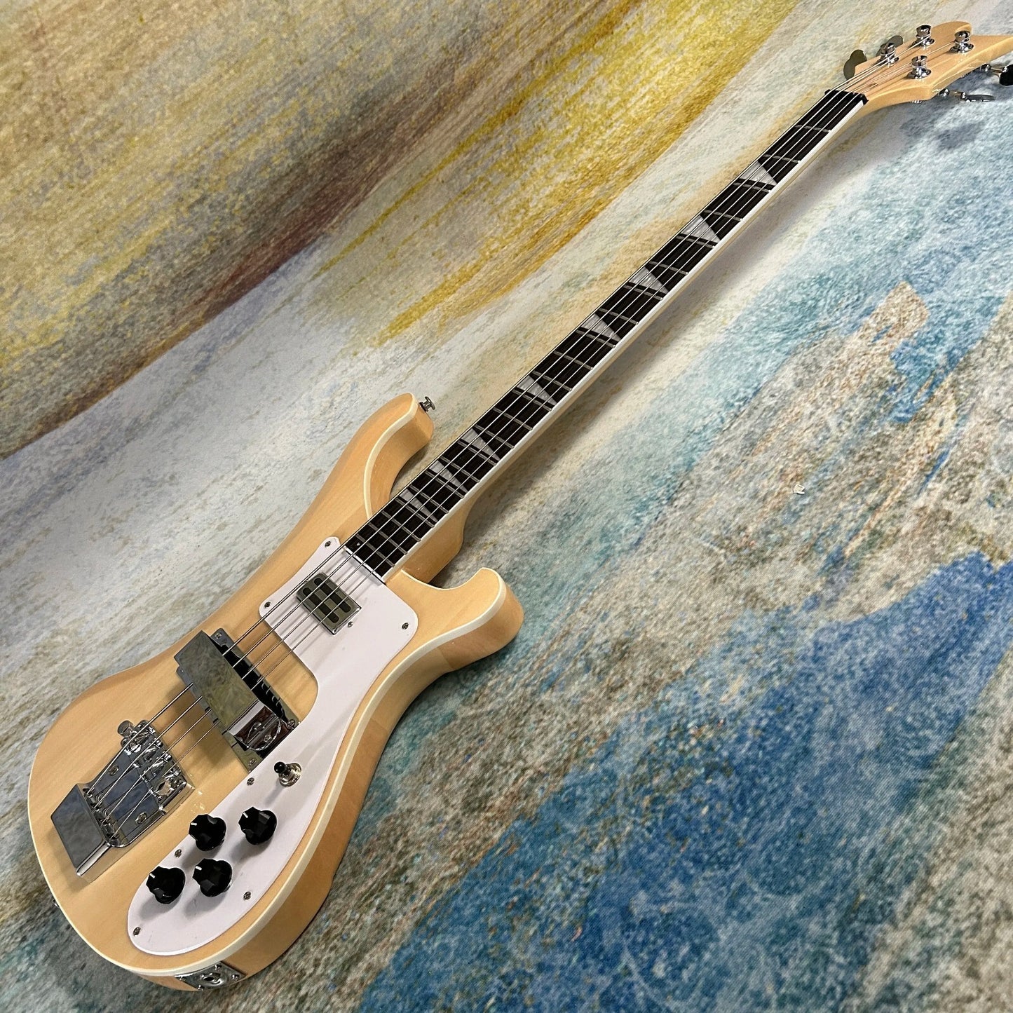 Burlywood Rickenbacker 4003 Style Bass