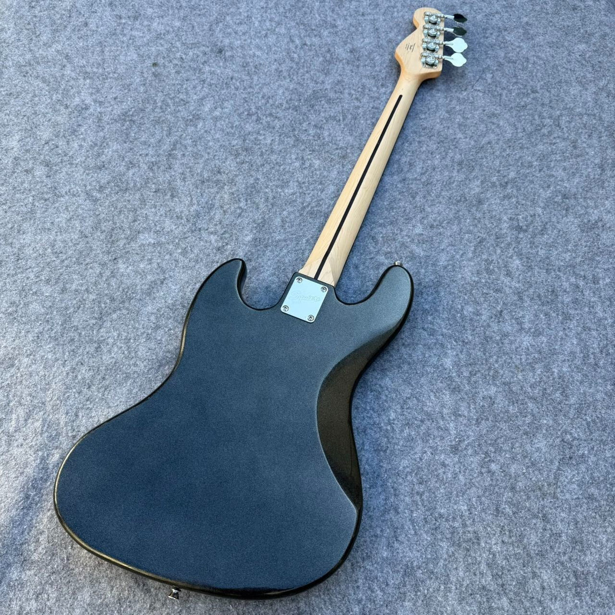 Black Fender Jazz Style Bass