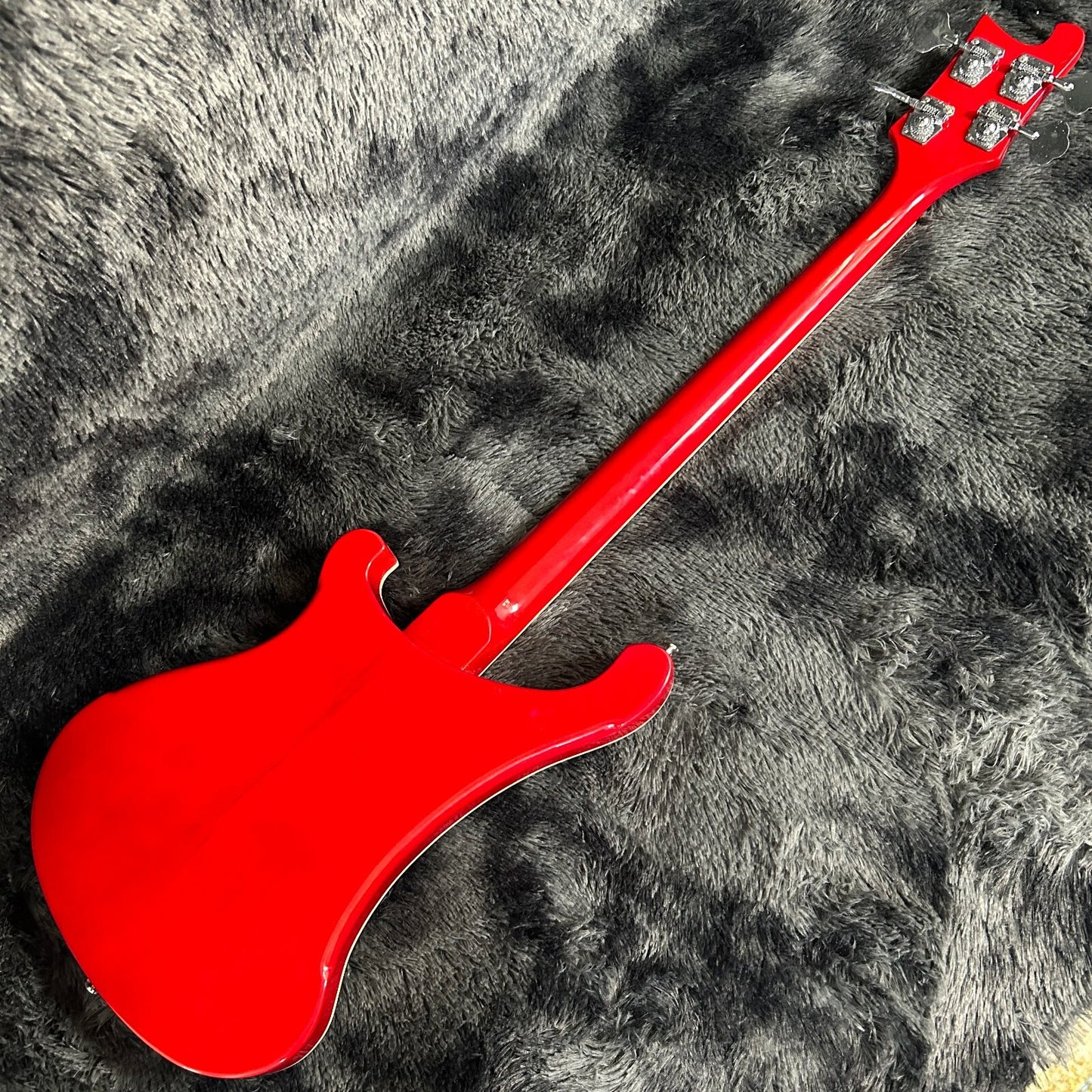 Red Rickenbacker 4003 Style Bass
