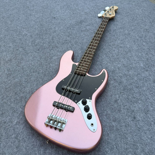 Pink Fender Jazz Style Bass