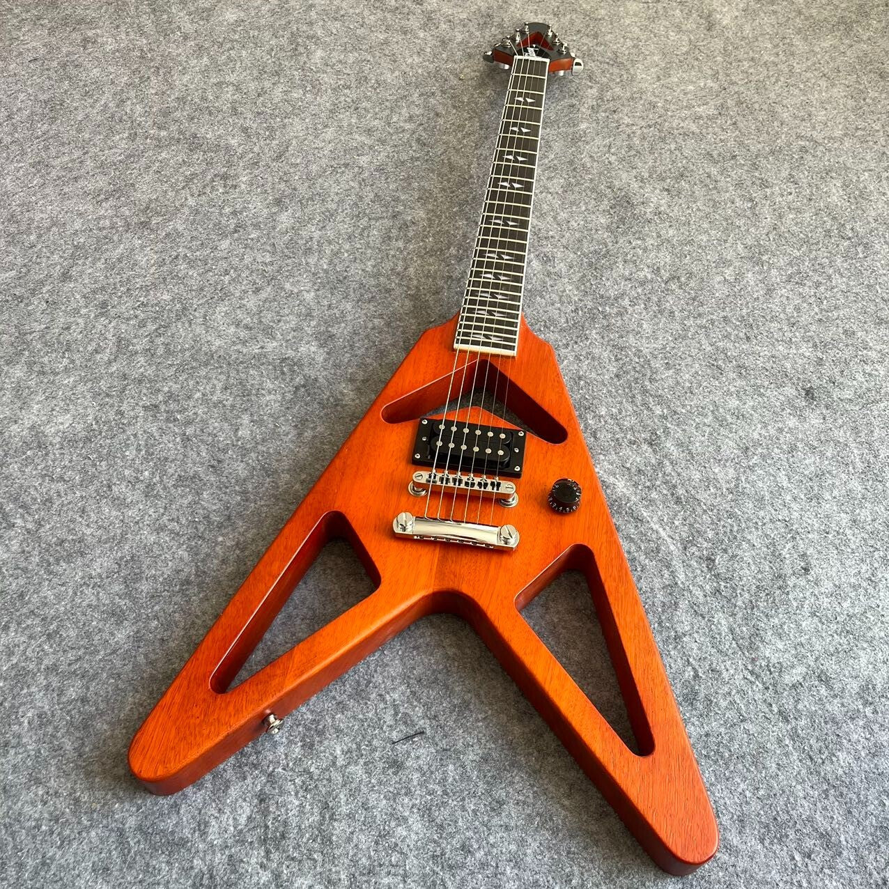 Gibson Natural Flying V Style Guitar