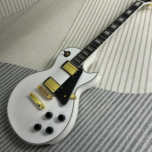Alpine White Les Paul Style Guitar