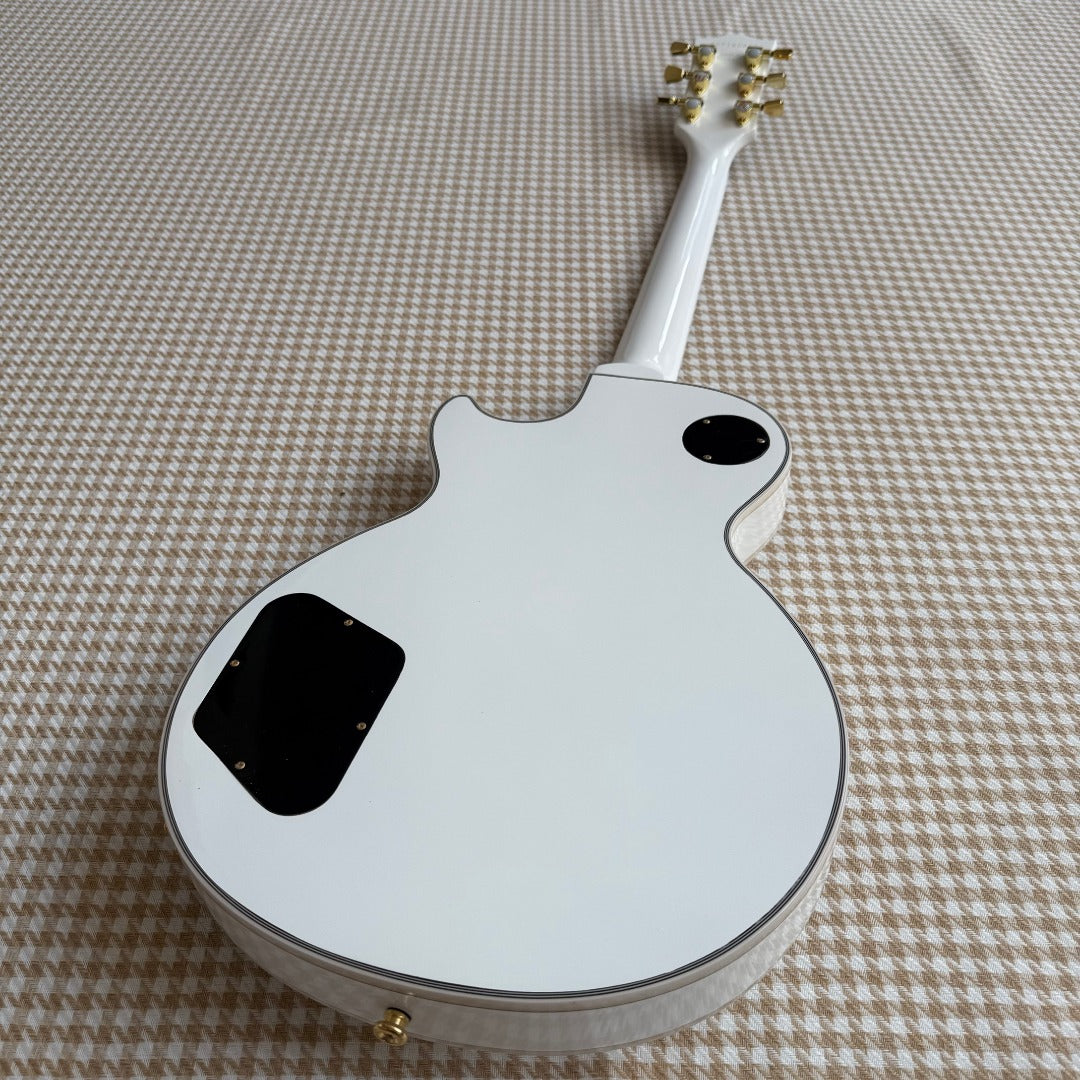 Alpine White Les Paul Style Guitar