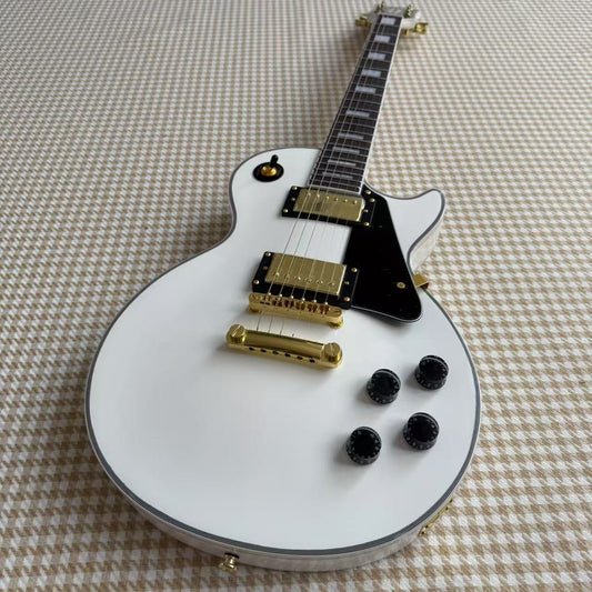 Alpine White Les Paul Style Guitar