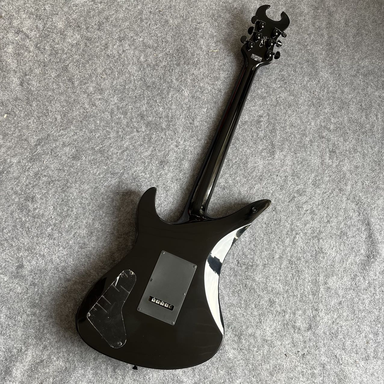 Black Pinstripe Synyster Gates Signature Style Guitar