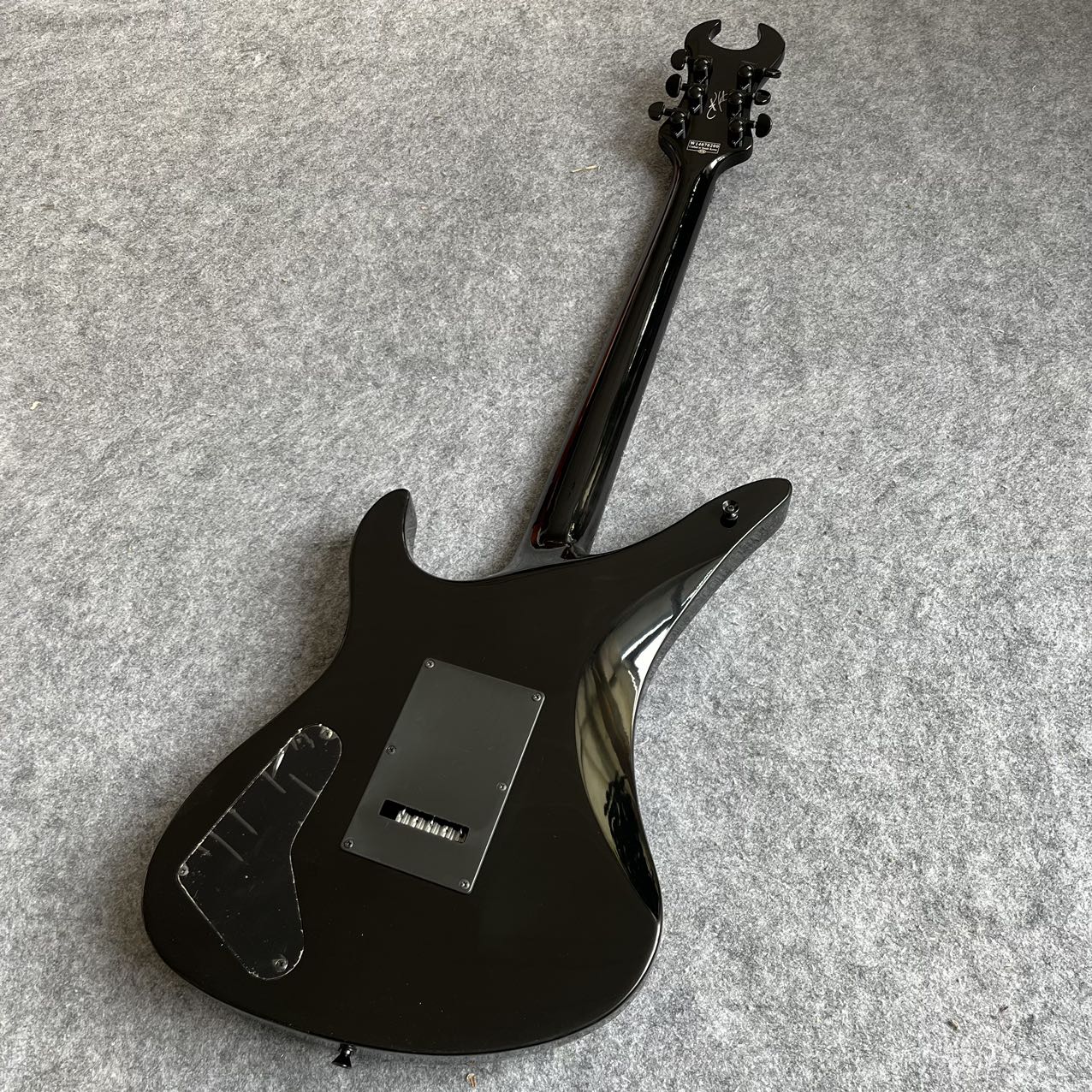 Black Pinstripe Synyster Gates Signature Style Guitar