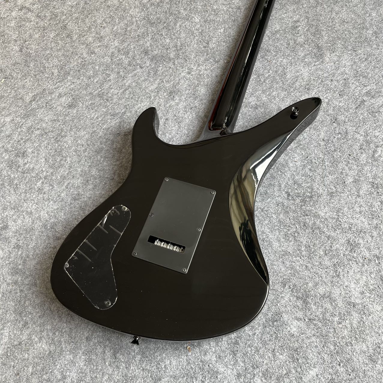 Black Pinstripe Synyster Gates Signature Style Guitar