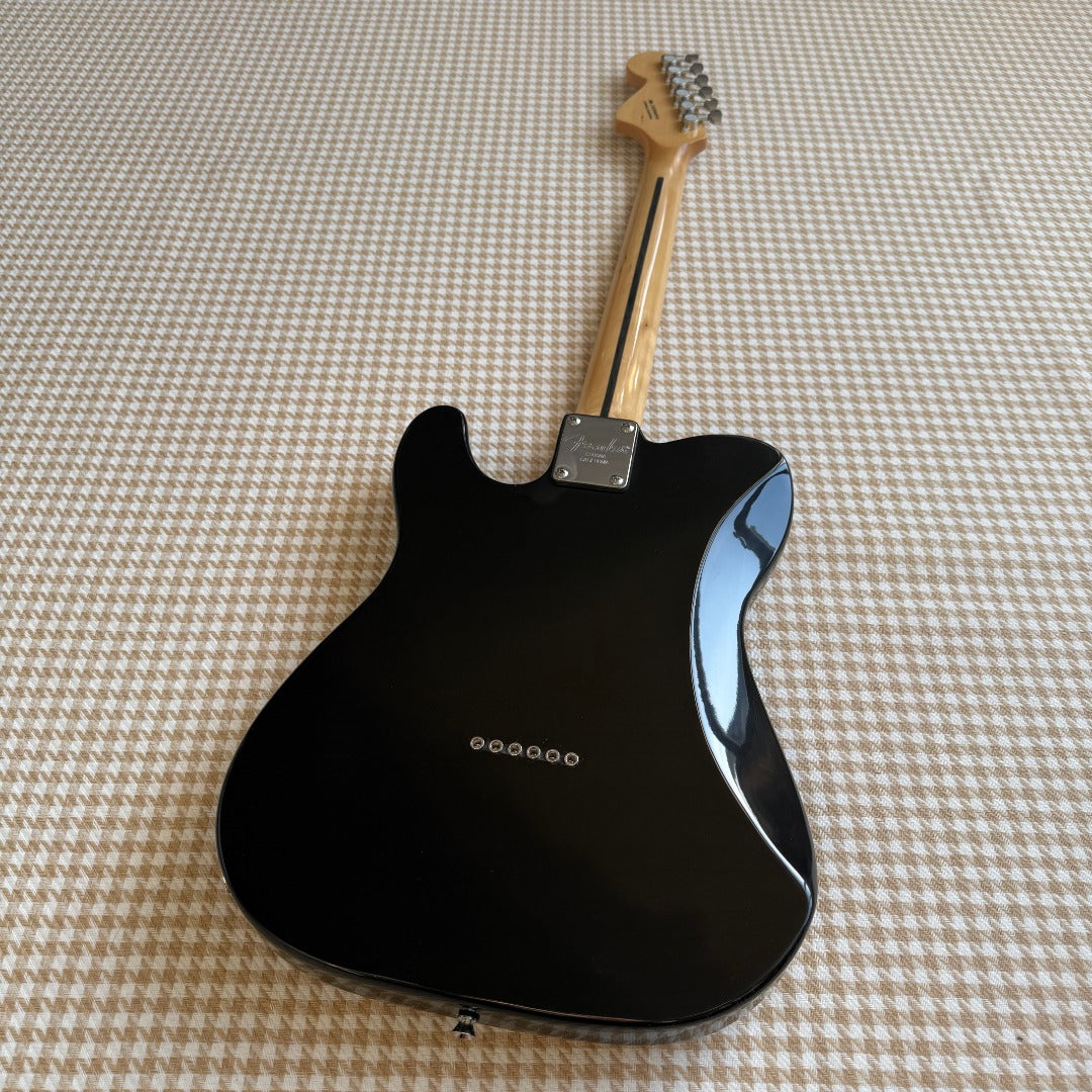 Black Telecaster Deluxe Style Guitar