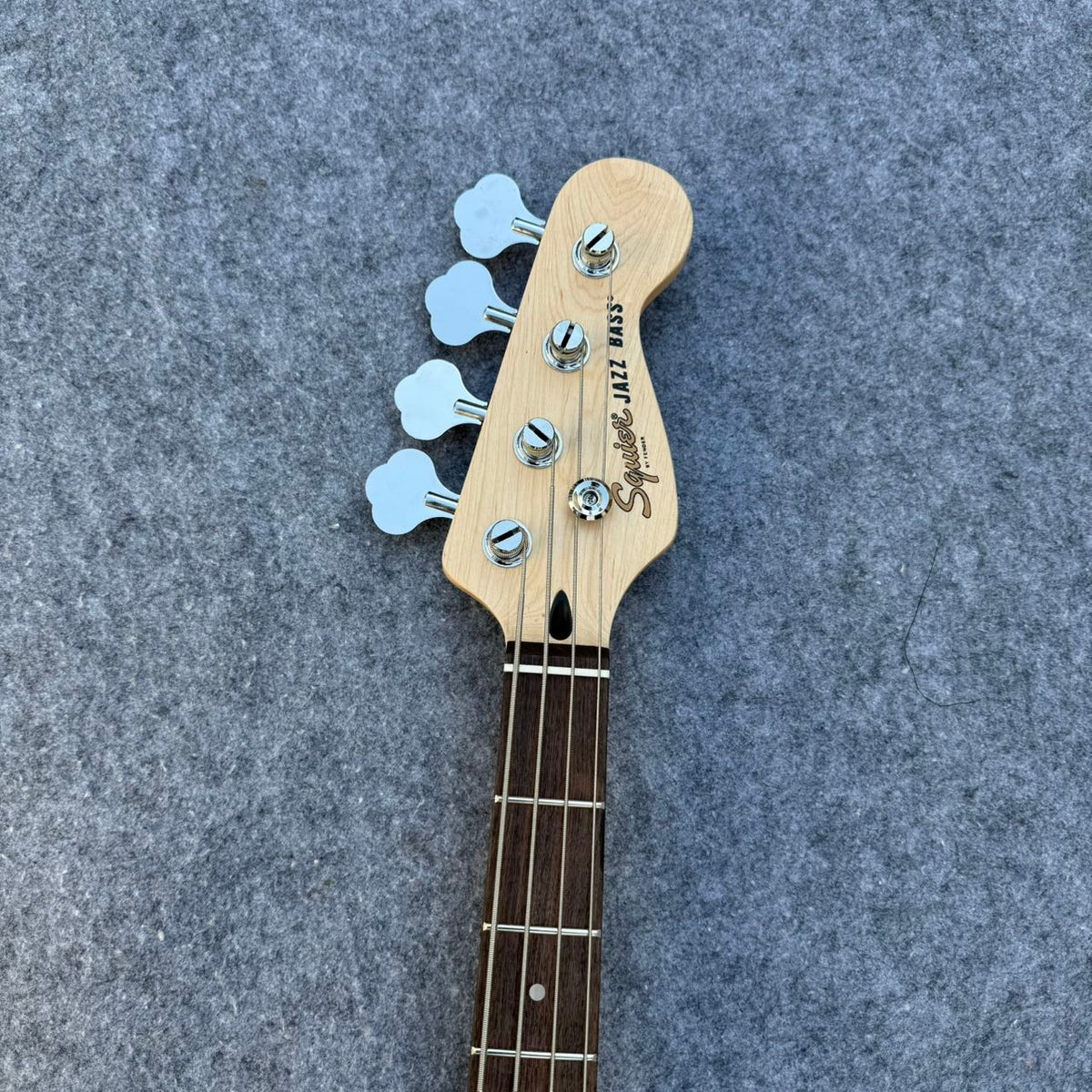 Black Fender Jazz Style Bass