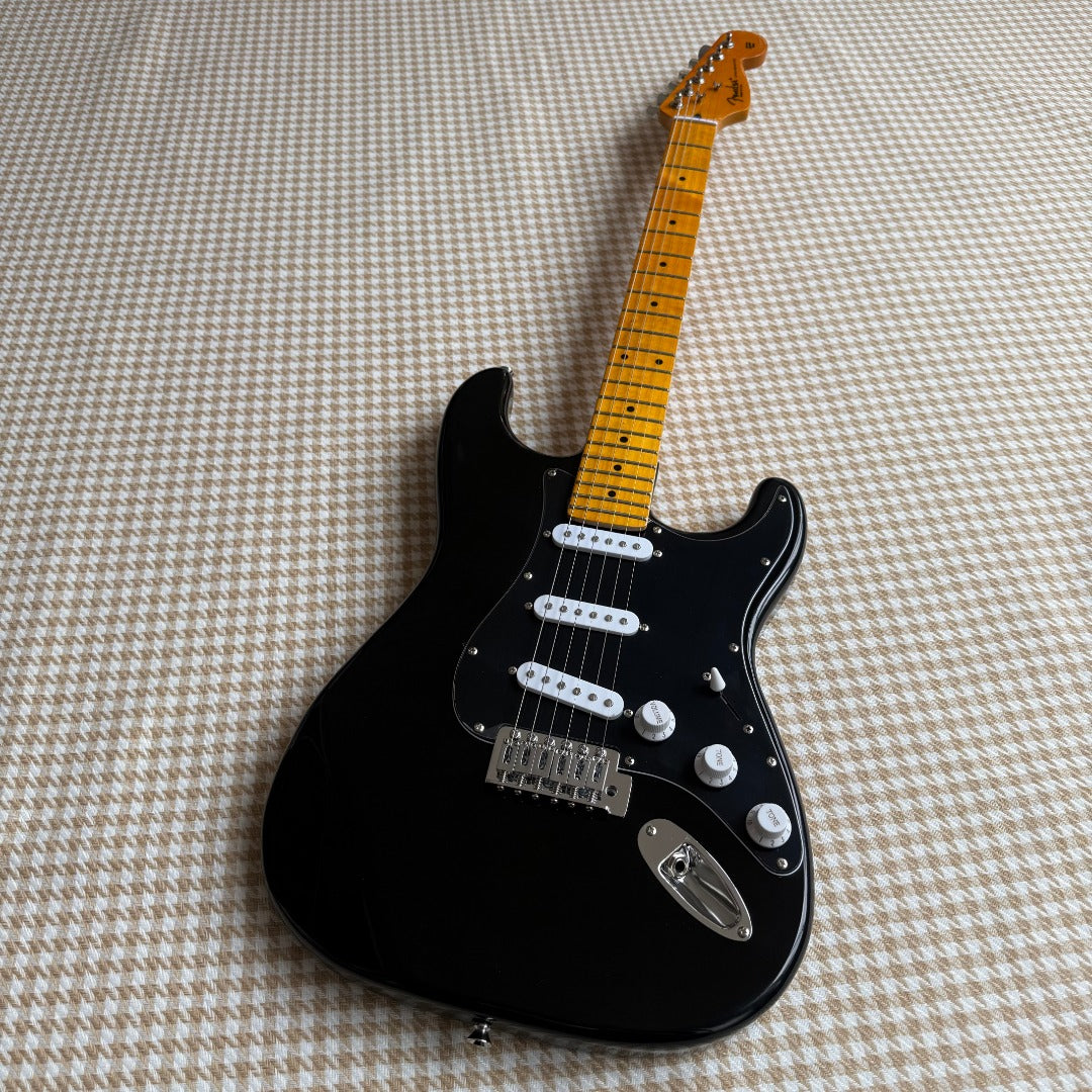 Black Stratocaster Guitar