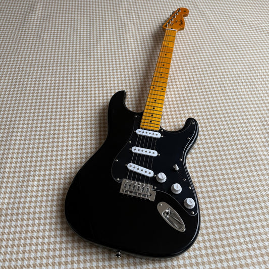 Black Stratocaster Guitar