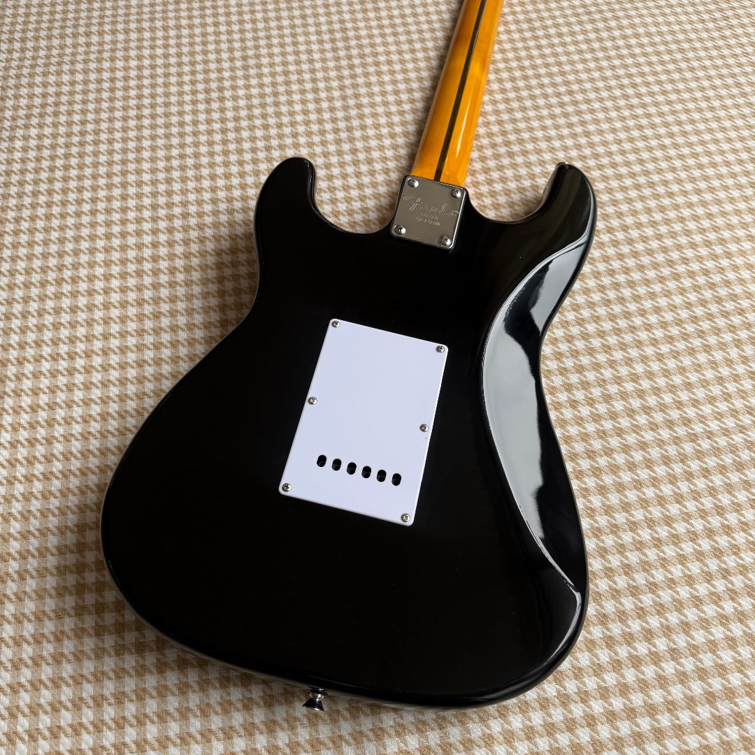 Black Stratocaster Guitar