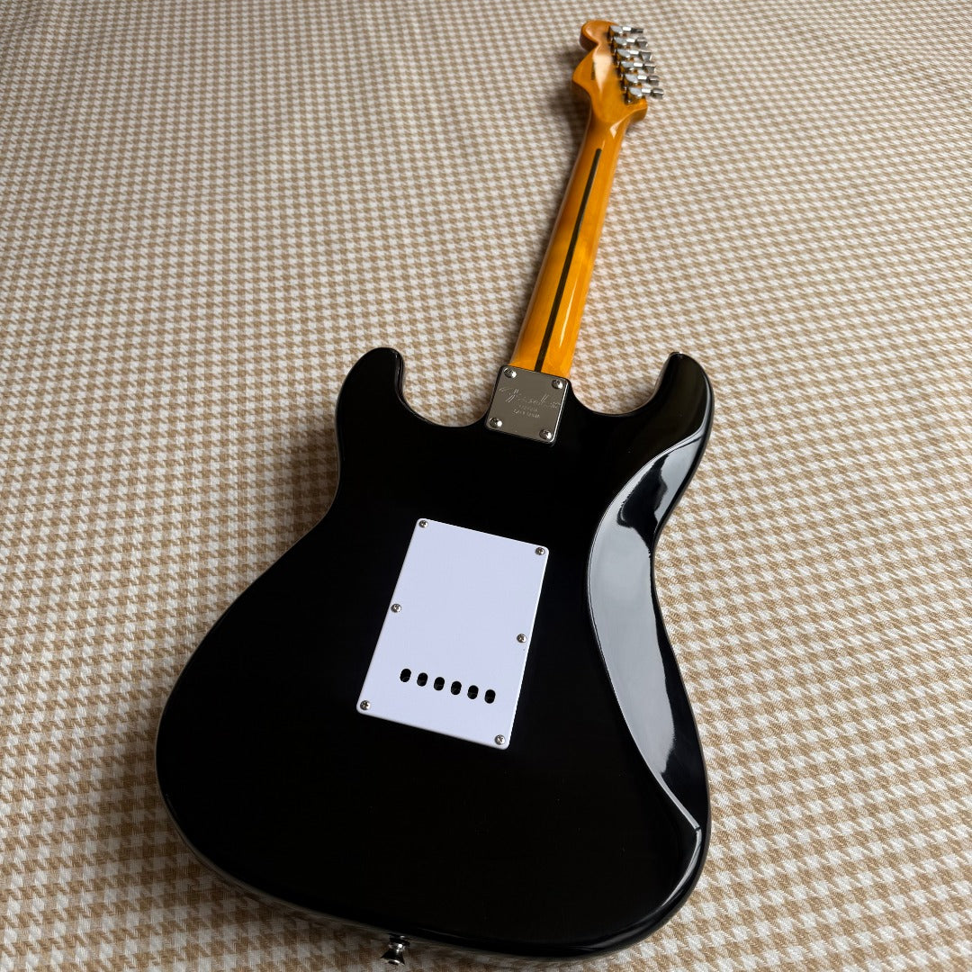Black Stratocaster Guitar