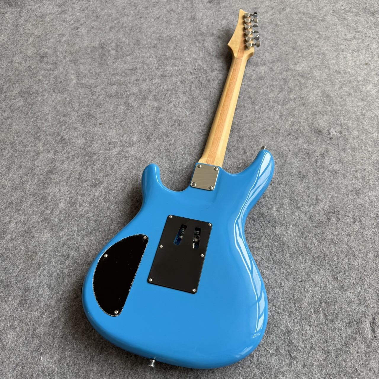Blue Joe Satriani Ibanez Style Guitar