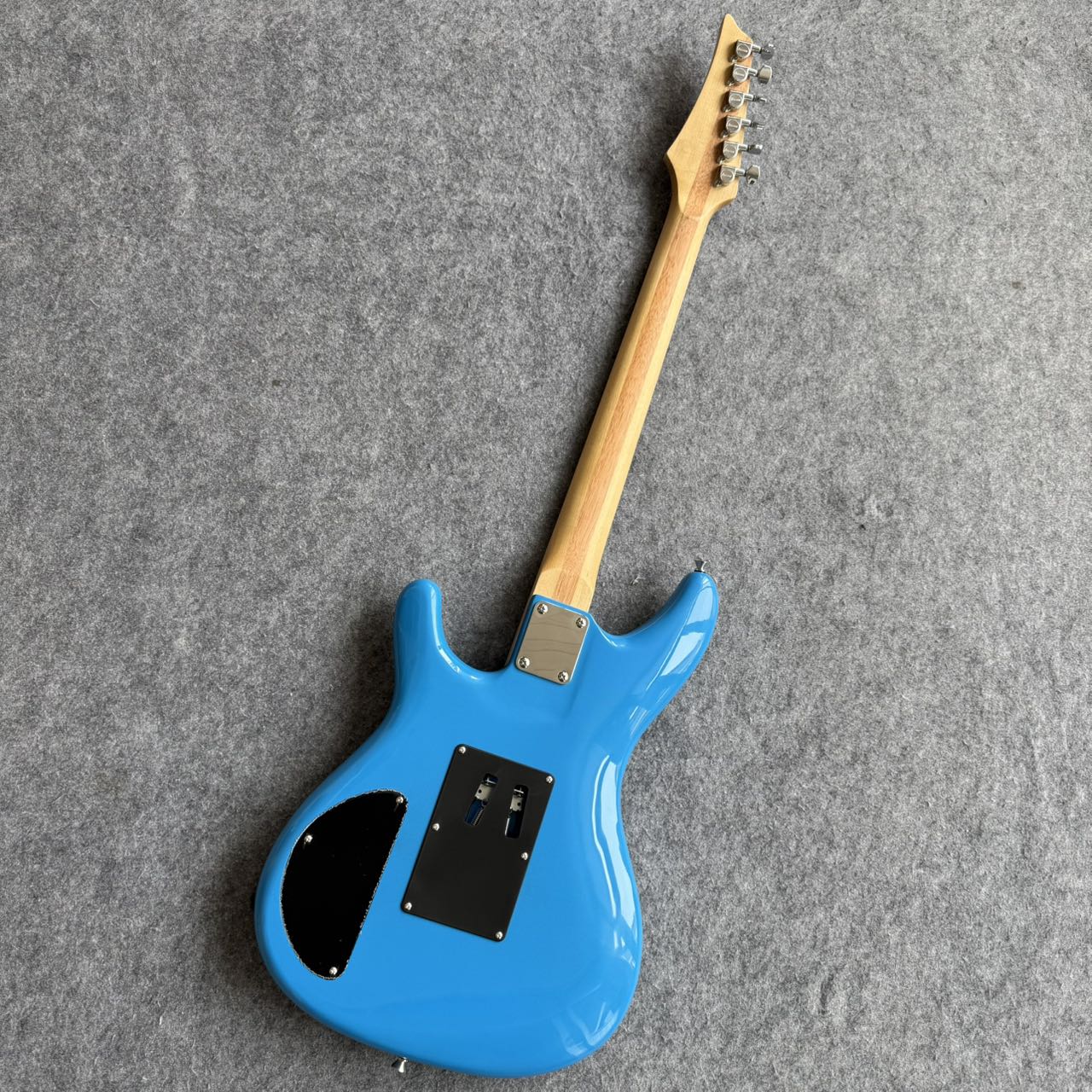 Blue Joe Satriani Ibanez Style Guitar