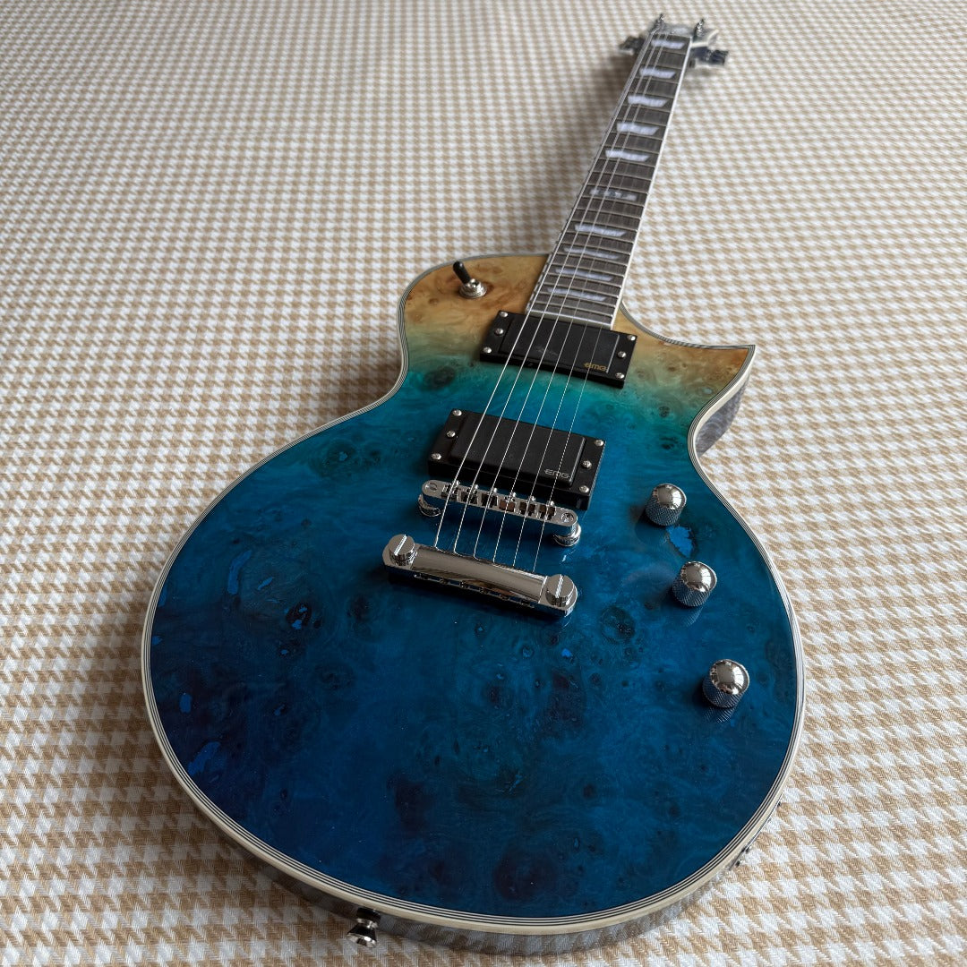 Blue Esp Style Guitar