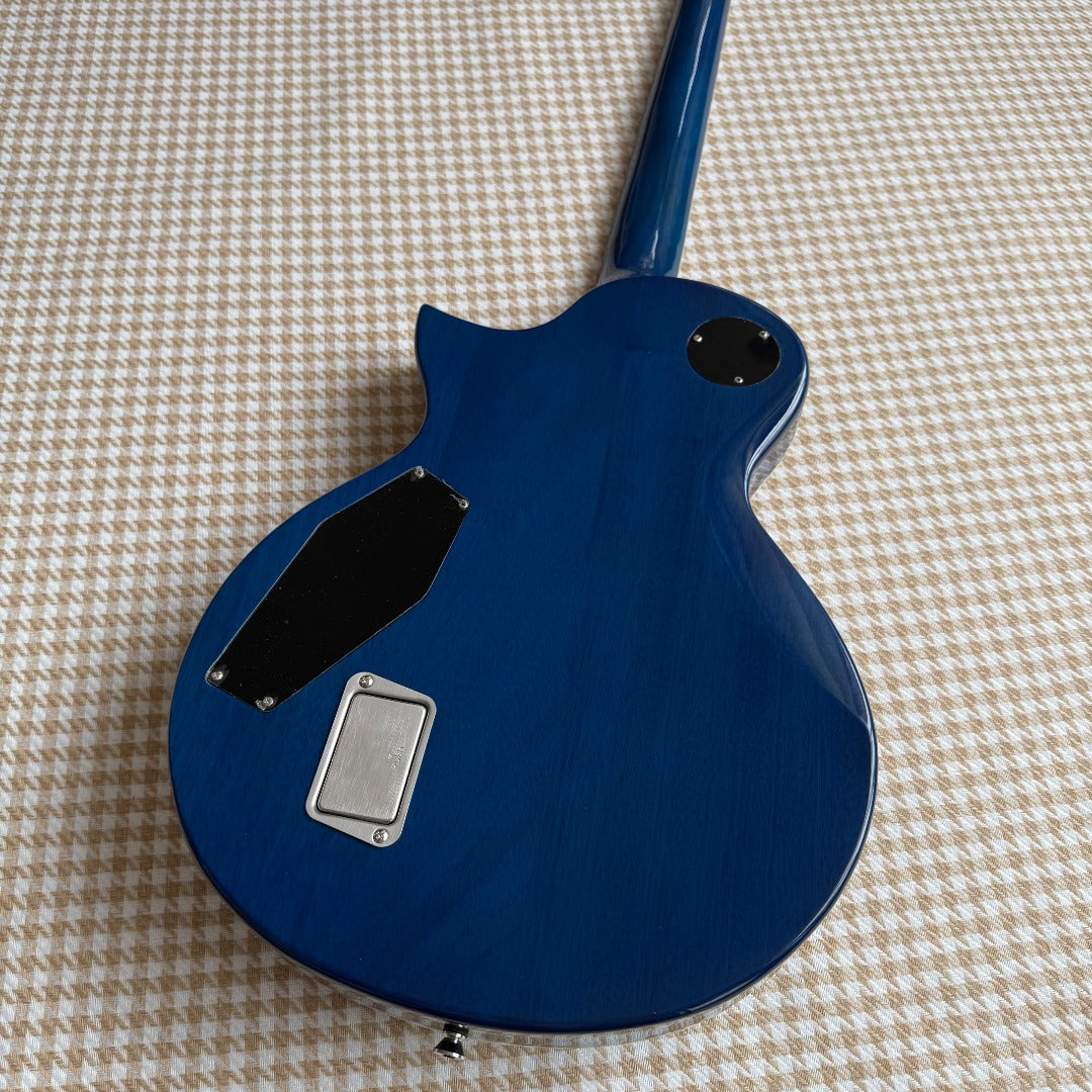 Blue Esp Style Guitar