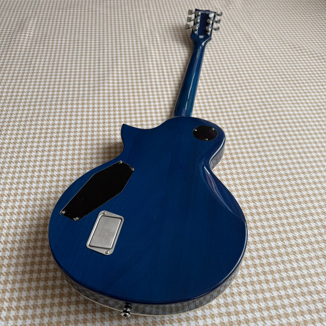 Blue Esp Style Guitar