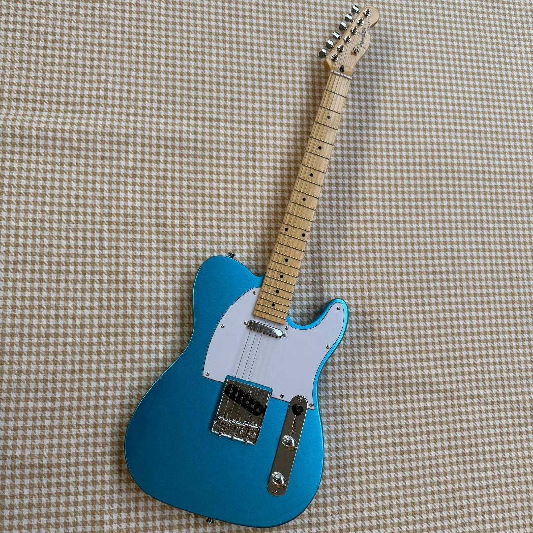 Blue Telecaster Style Guitar