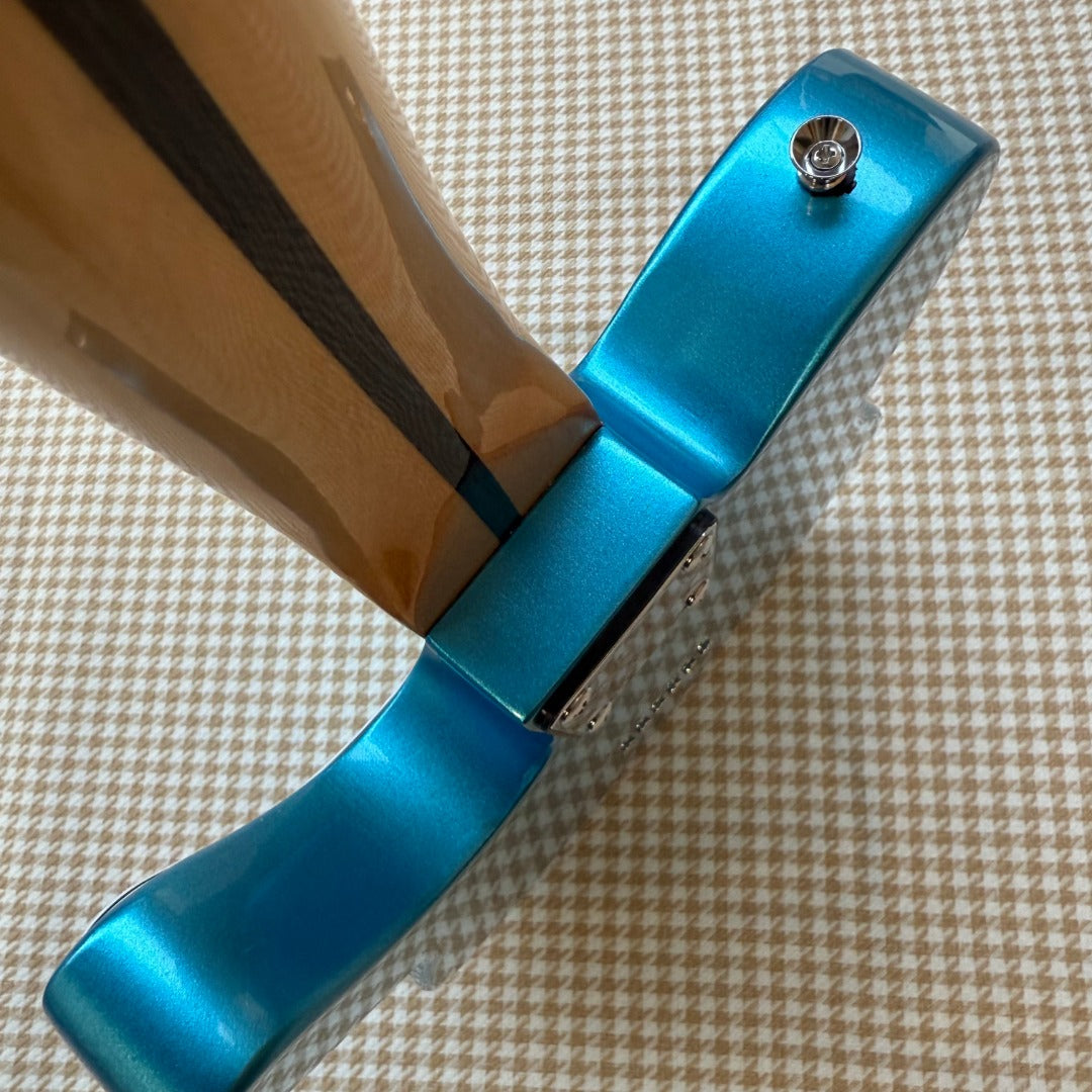 Blue Telecaster Style Guitar
